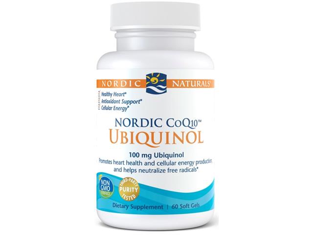 Nordic Naturals CoQ10 Ubiquinol 100 mg interakcje ulotka kapsułki  60 kaps.