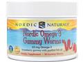 Nordic Naturals Omega 3 Gummy Worms 63 mg strawberry interakcje ulotka żelki - 30 szt.