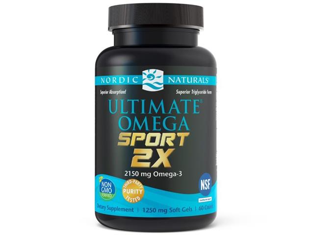 Nordic Naturals Ultimate Omega 2x Sport interakcje ulotka kapsułki  60 kaps.