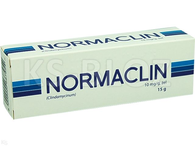 Normaclin interakcje ulotka żel 10 mg/g 15 g (tub. karton)