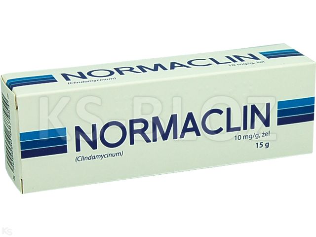 Normaclin interakcje ulotka żel 10 mg/g 15 g | (tub. karton)