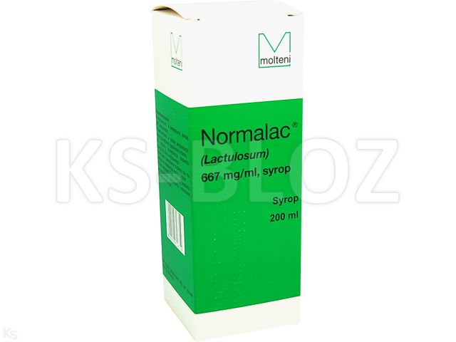 Normalac interakcje ulotka syrop 667 mg/ml 200 ml