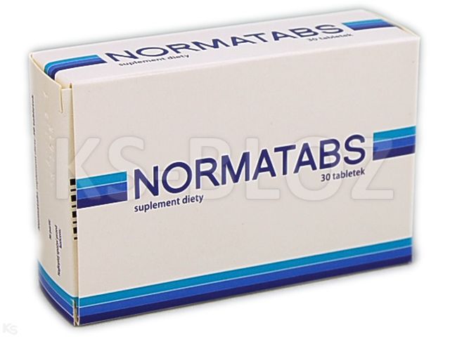 Normatabs interakcje ulotka tabletki  30 tabl.