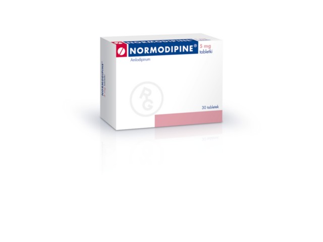 Normodipine interakcje ulotka tabletki 5 mg 30 tabl. | 3 blist.po 10 szt.