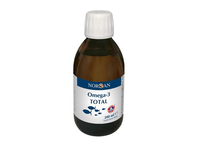 Norsan Omega-3 Total interakcje ulotka olej  200 ml