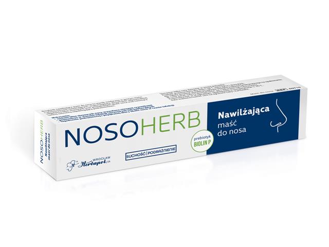 Nosoherb Maść do nosa nawilżająca interakcje ulotka maść do nosa  15 g