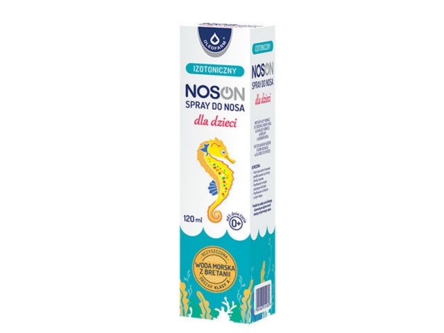 Noson Spray do nosa dla dzieci izotoniczny interakcje ulotka spray do nosa  120 ml