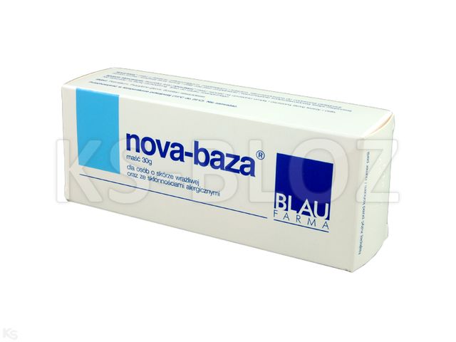 Nova-baza intensywnie natłuszcz. interakcje ulotka maść - 30 g