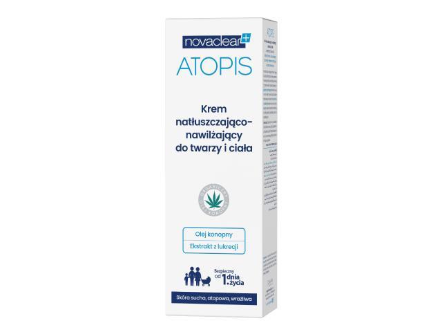 Novaclear Atopis Hydro-Control Cream do twarzy i ciała natłuszczająco-nawilżajacy interakcje ulotka krem  250 ml