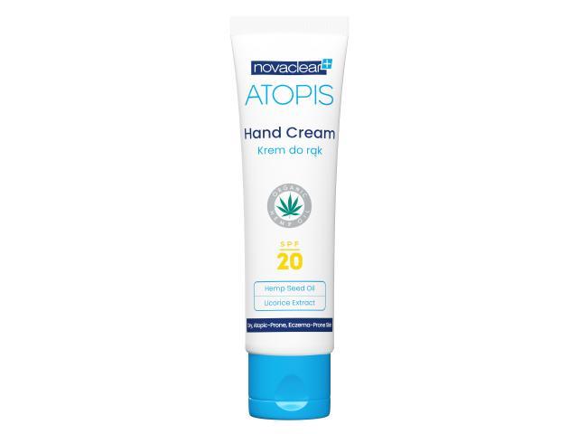 Novaclear Atopis Krem do rąk z organicznym olejkiem konopnym SPF 20 interakcje ulotka   50 ml