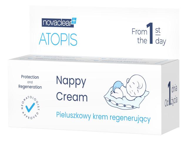 Novaclear Atopis Krem pieluszkowy regenerujący interakcje ulotka krem  50 ml