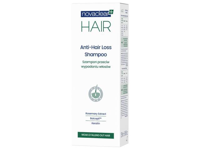 Novaclear Hair Anti-Hair Loss Shampoo Szampon przeciw wypadaniu włosów interakcje ulotka szampon  250 ml