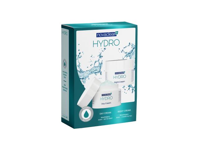 Novaclear Hydro Zestaw Day Cream + Night Cream interakcje ulotka krem  50 ml + 50 ml