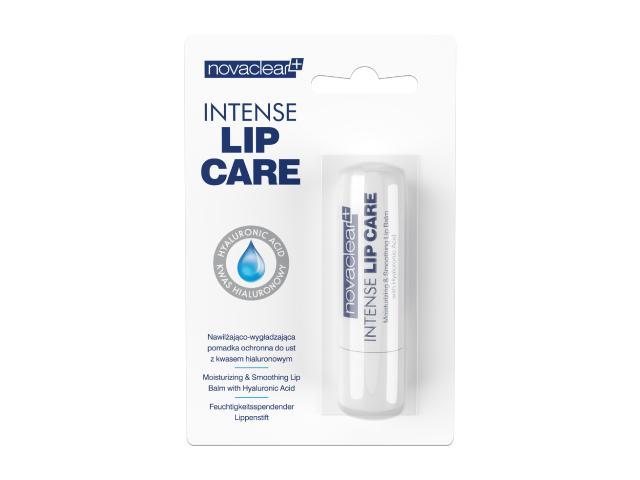 Novaclear Intense Lip Care Pomadka do ust nawilżająco-wygładzająca ochronna interakcje ulotka pomadka do ust  1 szt.