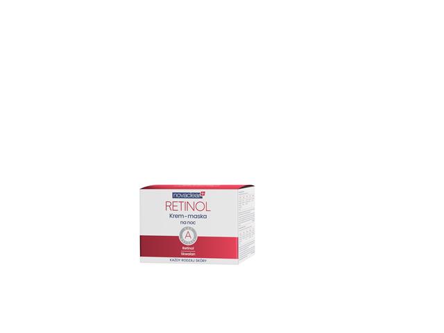 Novaclear Retinol Krem-maska na noc interakcje ulotka krem  50 ml