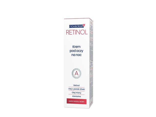 Novaclear Retinol Krem pod oczy na noc interakcje ulotka krem  15 ml