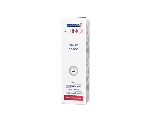 Novaclear Retinol Serum na noc interakcje ulotka   30 ml