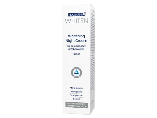 Novaclear Whiten Krem na noc interakcje ulotka krem  50 ml