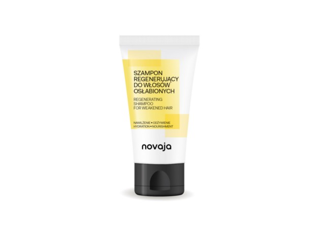 Novaja Szampon do mycia włosów regenerujący do włosów osłabionych interakcje ulotka szampon - 150 ml