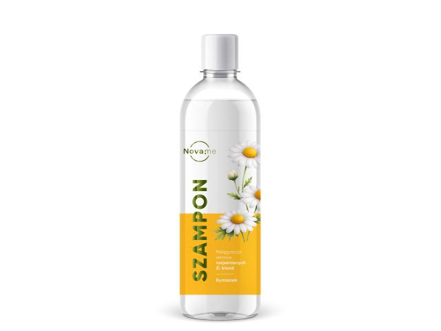 Novame Szampon do włosów rozjaśnionych i blond rumianek interakcje ulotka szampon - 500 ml