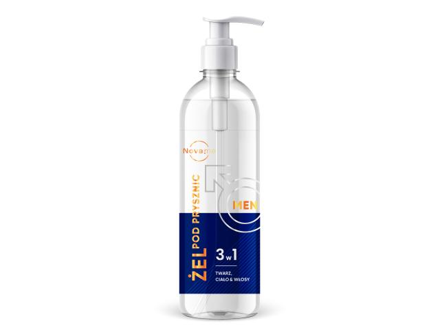 Novame Żel pod prysznic men 3w1 interakcje ulotka żel - 500 ml