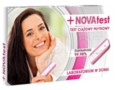 Novatest Test ciążowy płytkowy interakcje ulotka   1 szt.