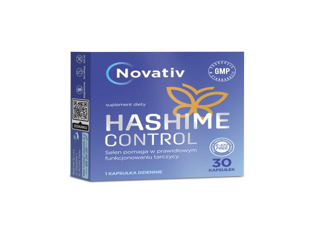 Novativ Hashime Control interakcje ulotka kapsułki twarde - 30 kaps.