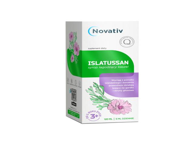 Novativ Islatussan interakcje ulotka syrop - 120 ml