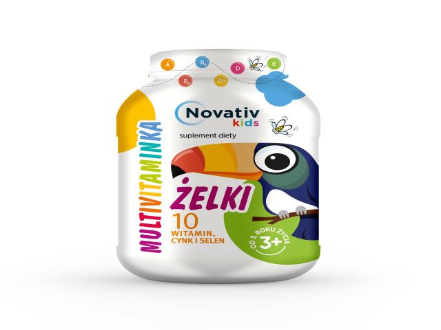 Novativ Kids Multiwitaminka Żelki interakcje ulotka   150 g