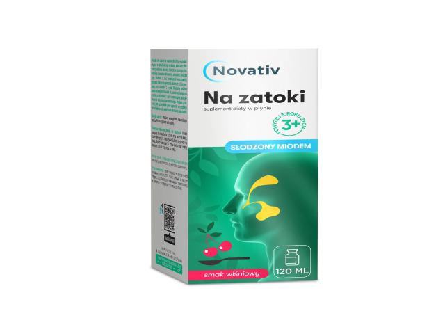 Novativ Na Zatoki interakcje ulotka płyn  120 ml