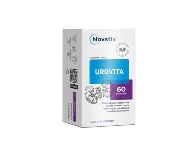 Novativ Urovita interakcje ulotka tabletki - 60 tabl.