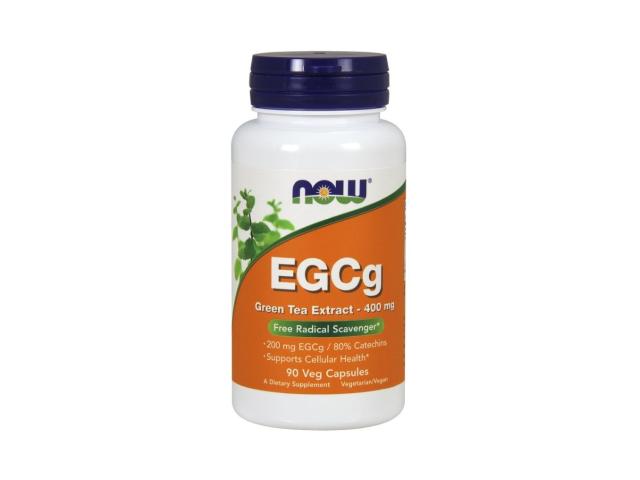 Now Foods Egcg Green Tea Extract 400 mg interakcje ulotka kapsułki - 90 kaps.