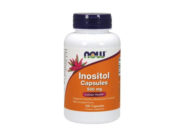 Now Foods Inositol 500 mg interakcje ulotka kapsułki - 100 kaps.