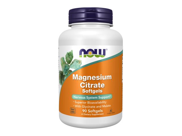 Now Foods Magnesium Citrate interakcje ulotka kapsułki - 90 kaps.