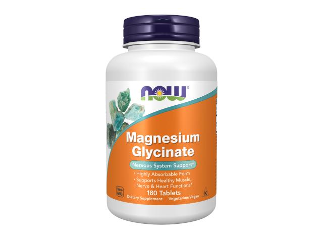 Now Foods Magnesium Glycinate interakcje ulotka tabletki 180 tabl.