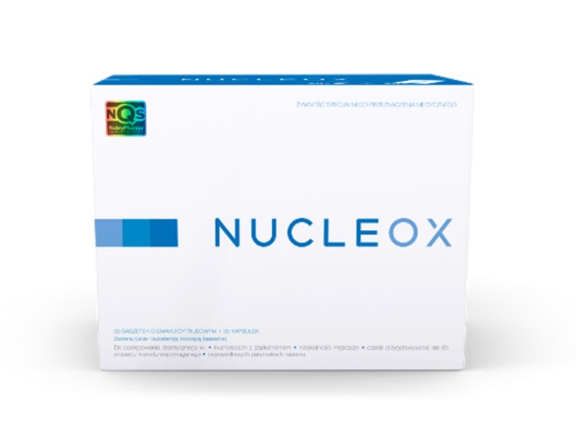 Nucleox interakcje ulotka zestaw  30 sasz. | +30 kaps.