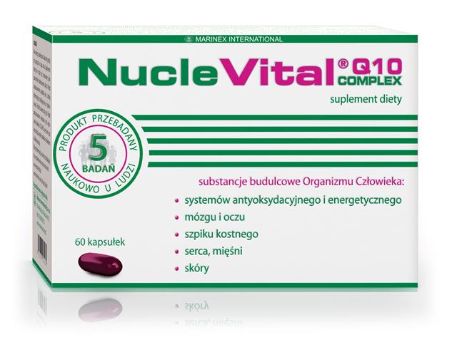 Nuclevital Q10 Complex interakcje ulotka kapsułki  60 kaps.