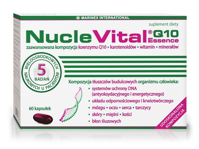 NucleVitalQ10 Essence interakcje ulotka kapsułki  60 kaps.