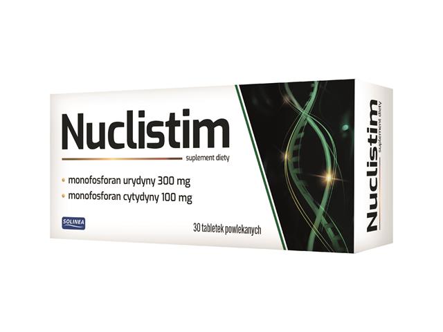 Nuclistim interakcje ulotka tabletki powlekane - 30 tabl.