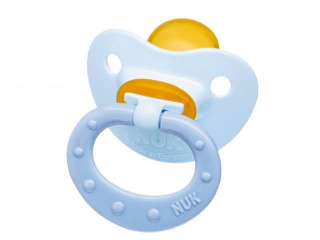 Nuk Baby Blue Classic Smoczek lateksowy 725619 0-6 miesięcy interakcje ulotka smoczek  1 szt.