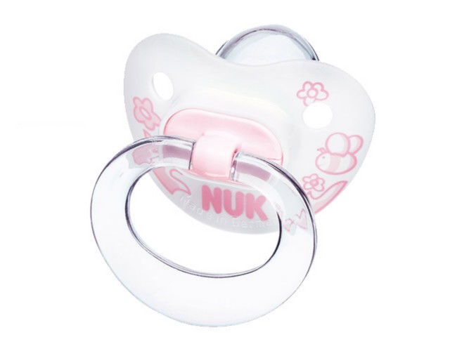 Nuk Baby Classic Smoczek silikonowy rose 735162 6-18 miesięcy interakcje ulotka smoczek  1 szt.