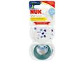 Nuk Day&night Star Smoczek uspokajający silikonowy zielony 10736727 6-18 miesięcy interakcje ulotka smoczek  2 szt.