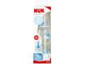 Nuk First Choice+ butel. 300 ml z wskaźnikiem temperatury silikonowa nieb. 10741103 6-18 mies. interakcje ulotka butelka  1 szt.