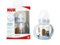 Nuk First Choice Butelka 150 ml z uchwytem niebieska 10215032 6-18 miesięcy interakcje ulotka butelka  1 szt.