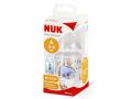 Nuk First Choice Osiołek Butelka 150 ml z wskaźnikiem temperatury popielata 10743932 0-6 miesięcy interakcje ulotka butelka  1 szt.
