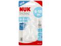 Nuk First Choice+ Smoczek do butelki silikonowy 10721329 6-18 miesięcy interakcje ulotka smoczek  2 szt.