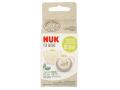 Nuk For Nature Smoczek uspokajający lateksowy popiel/krem 10737877 18-36 miesięcy interakcje ulotka smoczek  2 szt.