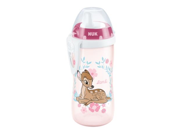 NUK Kiddy Cup Disney Bambi twardy ustnik nr 255.497 interakcje ulotka kubek  1 szt.