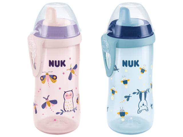 NUK Kiddy Cup NIGHT 300ml twardy ustnik nr 255.541 interakcje ulotka kubek  1 szt.