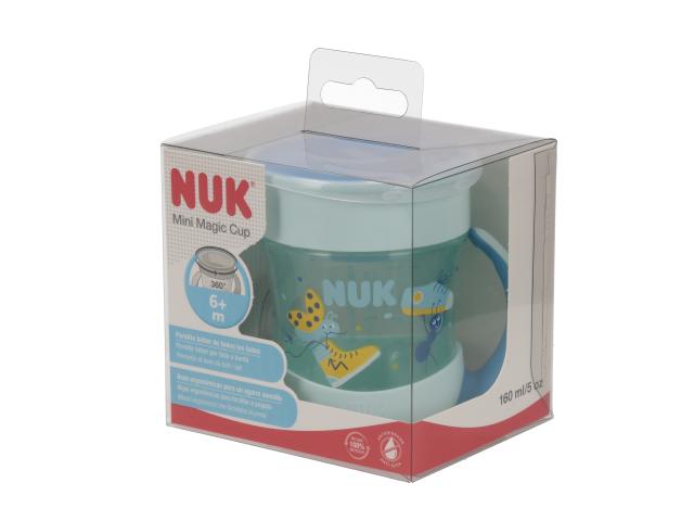 Nuk Magic Cup Mini Kubek 160 ml niebieski 10751278 6 m+ interakcje ulotka kubek - 1 szt.